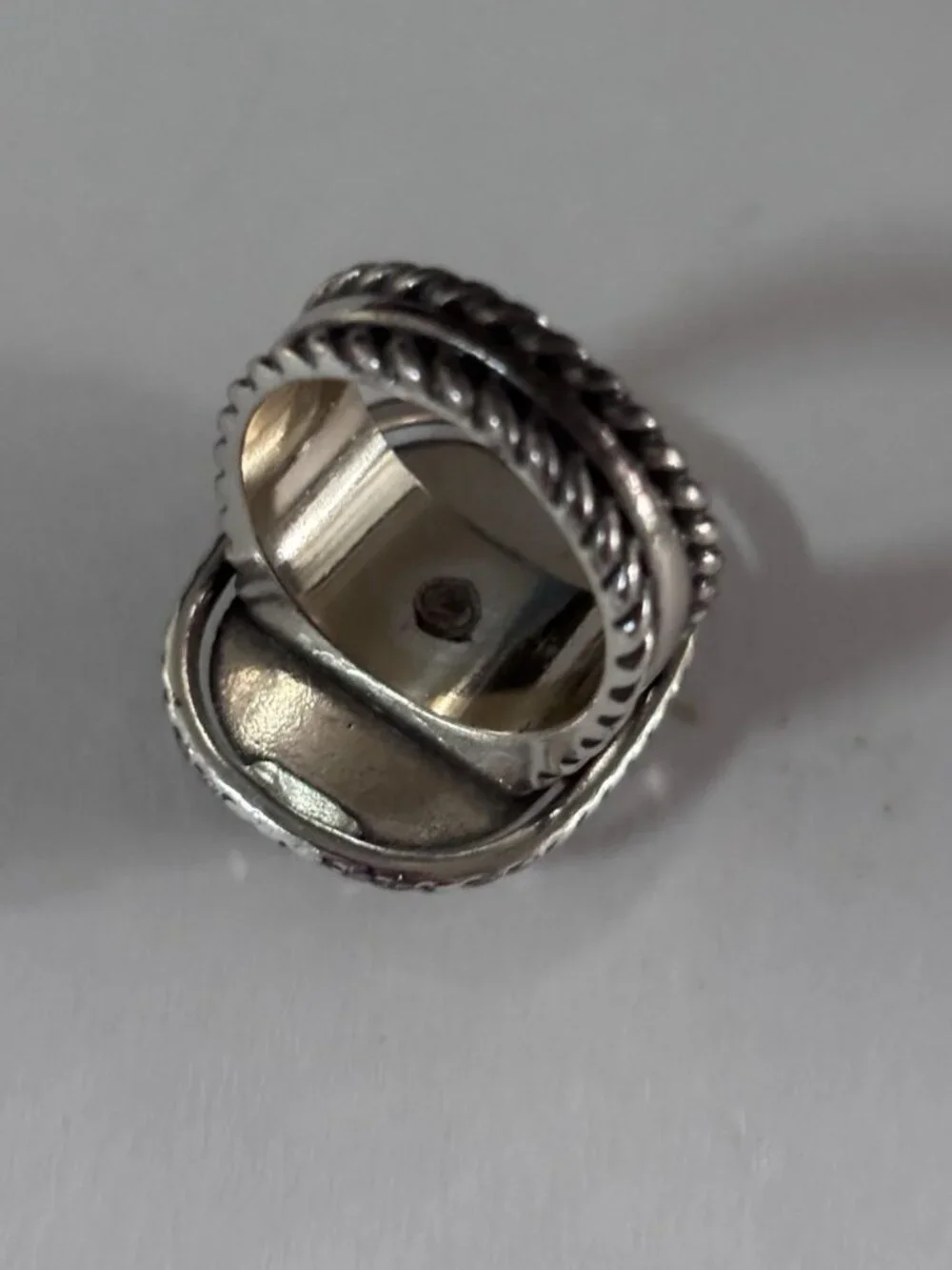 Brighton Crystal Rocks Ring Size 7 With Beautiful Crystals